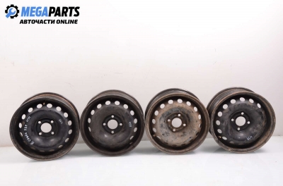 Steel wheels for Renault Kangoo (1997-2007)