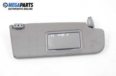 Sun visor for Audi A3 (8L) 1.9 TDI, 110 hp, 3 doors, 1998, position: right