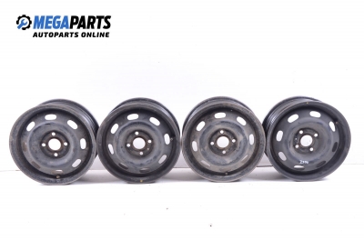Steel wheels for Rover 45 (1999-2005) 14 inches, width 5 (The price is for the set)