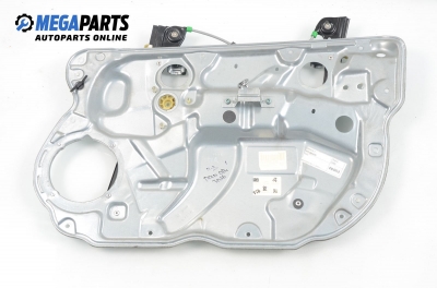 Меcanism geam electric pentru Volkswagen Polo (9N/9N3) 1.4 TDI, 70 cp, hatchback, 5 uși, 2008, poziție: dreaptă - fața