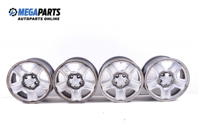 Steel wheels for Toyota RAV4 (2000-2005) 16 inches, width 6.5 (The price is for the set)