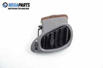 AC heat air vent for Ford Fiesta 1.8 D, 60 hp, 3 doors, 1997