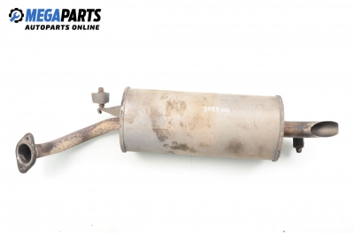 Muffler for Toyota Yaris 1.0 16V, 68 hp, hatchback, 1999