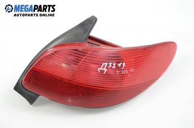 Tail light for Peugeot 206 2.0 HDI, 90 hp, hatchback, 5 doors, 2000, position: right