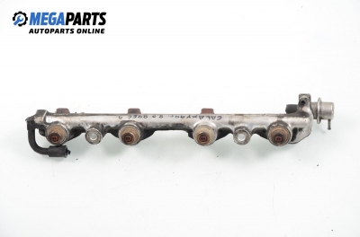 Fuel rail with injectors for Ford Galaxy 2.3 16V, 146 hp, 1999