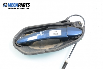 Mâner exterior pentru BMW X3 (E83) 2.5, 192 cp, 2005, poziție: stânga - spate