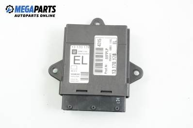 Door module for Opel Vectra C 2.2 16V DTI, 125 hp, sedan automatic, 2005, position: front - left № Siemens 5WK4 6005 / GM 13 170 178