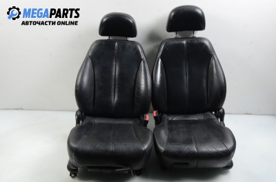 Leather seats for Hyundai Terracan 2.9 CRDi, 150 hp, 5 doors, 2002