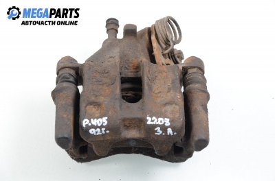 Caliper for Peugeot 405 1.9, 147 hp, sedan, 1992, position: rear - left