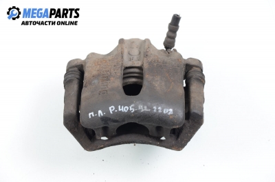 Caliper for Peugeot 405 1.9, 147 hp, sedan, 1992, position: front - left