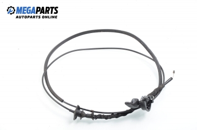 Bonnet release cable for Renault Laguna II (X74) 1.9 dCi, 130 hp, station wagon, 2007