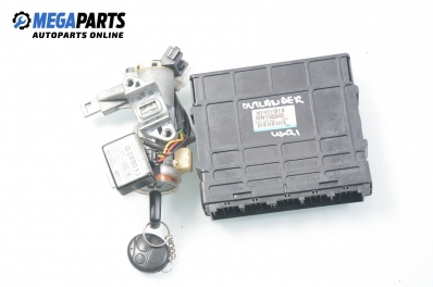 ECU incl. ignition key and immobilizer for Mitsubishi Outlander I 2.4 4WD, 160 hp automatic, 2004 № MR587312/MN156848