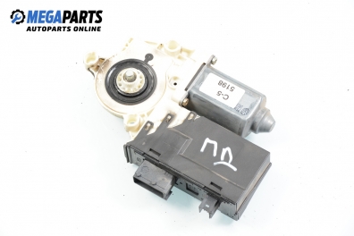 Motor macara geam for Citroen C5 2.0 HDi, 109 hp, hatchback automatic, 2003, position: dreaptă - fața