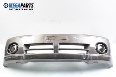 Front bumper for Hyundai Terracan 2.9 CRDi 4WD, 150 hp, 2004, position: front