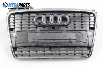 Grill for Audi A4 (B7) 2.0 16V TDI, 140 hp, station wagon, 2005