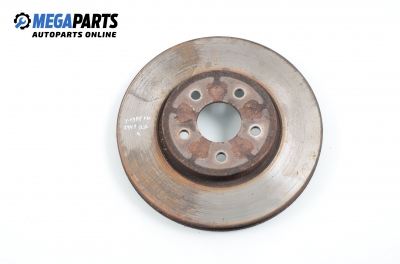 Brake disc for Jaguar X-Type 2.5 V6 4x4, 196 hp, sedan automatic, 2003, position: front - left