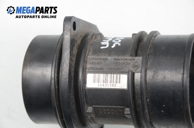 Air mass flow meter for Renault Laguna 2.2 dCi, 150 hp, station wagon, 2003 № Siemens 5WK9 609