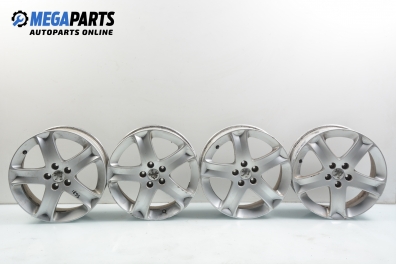 Alloy wheels for Peugeot 407 (2004-2010) 17 inches, width 7 (The price is for the set)