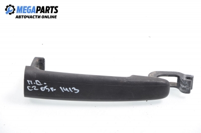 Mâner exterior for Citroen C2 1.4 HDI, 68 hp, 2005, position: dreapta