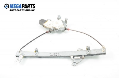 Macara electrică geam pentru Nissan Micra 1.0 16V, 65 cp, hatchback, 3 uși, 2003, poziție: stânga