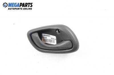 Inner handle for Opel Agila A 1.0 12V, 58 hp, 2003, position: front - right
