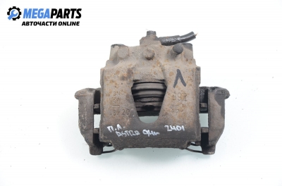 Caliper for Opel Astra F 1.7 D, 60 hp, station wagon, 1994, position: front - left