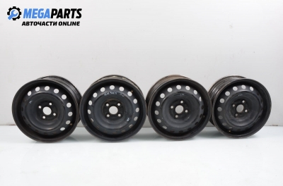 Steel wheels for Toyota Yaris (2005-2013)