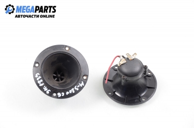 Loudspeakers for Mercedes-Benz W124 2.0, 122 hp, coupe, 1991