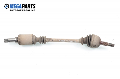 Driveshaft for Peugeot 106 1.0, 45 hp, 3 doors, 1992, position: left