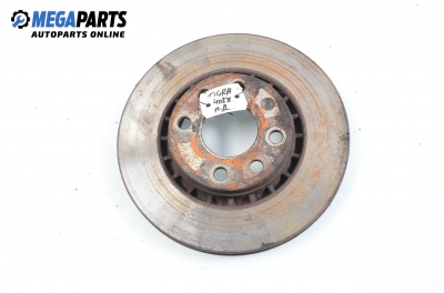 Brake disc for Opel Tigra 1.4 16V, 90 hp, 1999, position: front