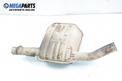 Muffler for Opel Omega B 2.5 TD, 131 hp, station wagon, 1998