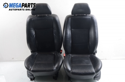 Leather seats with electric adjustment for Ford Mondeo 2.0 TDCi, 130 hp, hatchback, 2002