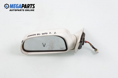 Mirror for Mitsubishi Lancer 1.8 D, 58 hp, station wagon, 1992, position: left