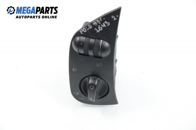 Lights switch for Volkswagen Polo 1.0, 50 hp, 3 doors, 1997