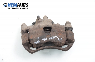 Caliper for Hyundai Accent 1.3 12V, 84 hp, 3 doors, 1998, position: front - right