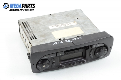 Auto kassettenspieler für Peugeot 206 1.4, 75 hp, hecktür, 5 türen, 1998