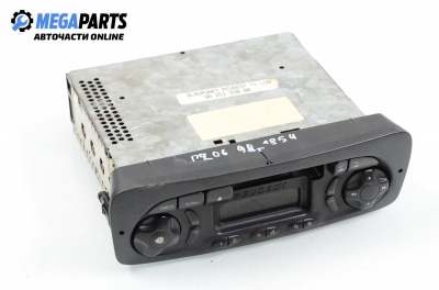 CD Player for Peugeot 206 1.4, 75 hp, hatchback, 5 doors, 1998