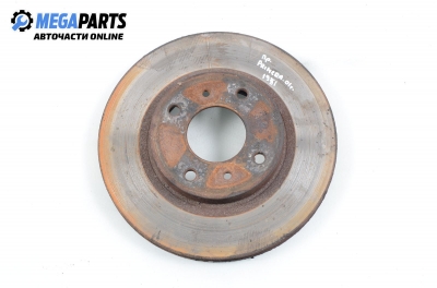 brake disc for Nissan Primera 2.0 TD, 90 hp, station wagon, 2001, position: front