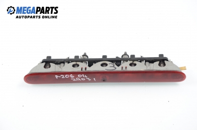 Central tail light for Peugeot 206 2.0 HDI, 90 hp, hatchback, 3 doors, 2001