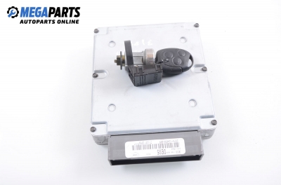 ECU cu cheie de contact și imobilizator pentru Ford Mondeo Mk III 2.0 TDCi, 130 cp, hatchback, 2002 № 2S7A-12A650-BPF