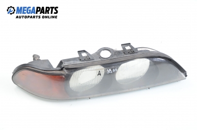 Headlight lens for BMW 5 (E39) 2.5 TDS, 143 hp, station wagon, 1998, position: right