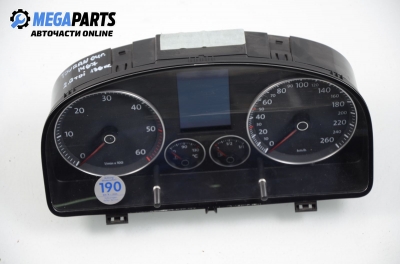 Instrument cluster for Volkswagen Touran 2.0 TDI, 136 hp, 2004