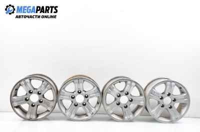 Alloy wheels for KIA Sorento (2003-2010) 16 inches, width 7 (The price is for set)