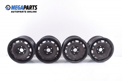 Steel wheels for Seat Ibiza (2002-2008) 14 inches, width 6 (The price is for the set)