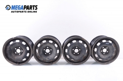 Steel wheels for Volkswagen Golf III (1991-1997) 15 inches, width 6 (The price is for the set)