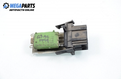 Blower motor resistor for Volkswagen Golf III 1.8, 90 hp, 5 doors, 1992