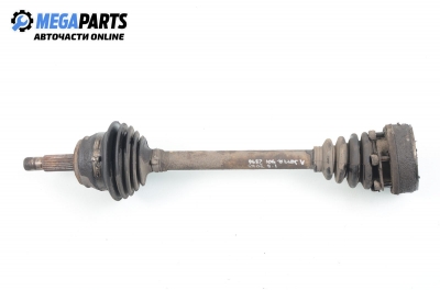 Driveshaft for Volkswagen Jetta 1.6, 70 hp, 5 doors, 1990, position: left