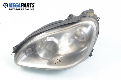 Headlight for Mercedes-Benz S-Class W220 4.0 CDI, 250 hp automatic, 2000, position: left