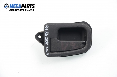 Inner handle for BMW 3 (E36) 1.8, 113 hp, sedan, 1992, position: rear - left