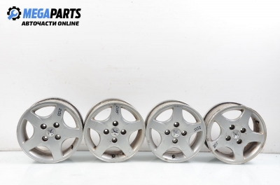 Alloy wheels for PEUGEOT 206 (1998-2006) 14 inches, width 5.5 (The price is for set)